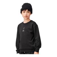亚瑟士（asics）童装中大童中性款长袖卫衣T恤2024秋日常基础卫衣T恤333241213062 001黑色 170