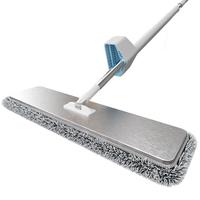 百家好世 2025免手洗平板拖把抑菌家用一拖净办公室懒人地拖墩布 4布