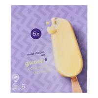 G'WOON荷兰 白巧克力香草口味76g*6支 雪糕 冰淇淋