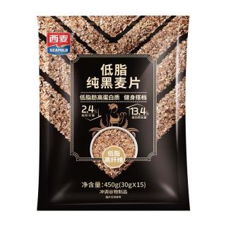 西麦 低脂 燕麦片  袋装 450g 1袋