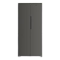 奥克斯 风冷无霜 对开门冰箱  深色系 348L