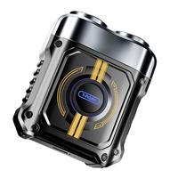 同诗艾齐S3合金机甲剃须刀男士电动便携迷你刮胡刀礼盒520礼盒曜石黑