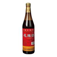 绍半城黄酒绍兴特产料酒 花雕加饭三年陈酿 半干型 家用厨用料酒可自饮 三年花雕酒 600mL 1瓶 单瓶装