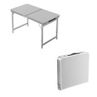 YOIK床边桌气动升降桌电脑桌可移动沙发边桌 80*40cm