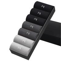 【100%纯棉7A抑菌防臭】7双夏季薄款男士袜子透气网眼男袜