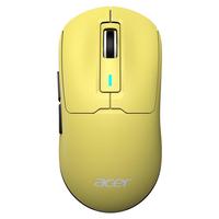 acer/宏碁 1K回报率 无线蓝牙三模鼠标  黄色-无线三模【1K回报率】