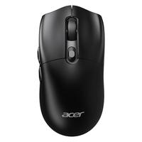  acer/宏碁 三模电竞 无线游戏鼠标  晶墨黑【游戏三模+对称手感+66g】