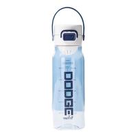 道奇塑料杯Tritan运动水杯子男女士简约随手杯泡茶杯雪球白720ml 雪球白720ml【带茶隔】