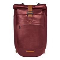 OSPREY transporter roll top 转运者卷口包25L城市双肩包简约耐磨日常 红色