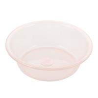 茶花 脸盆小盆小号塑料盆子洗内裤儿童洗私处家用加厚婴儿洗脸盆 胭脂粉 24cm