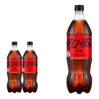 Coca-Cola/可口可乐 无糖 碳酸饮料 888ml*2瓶