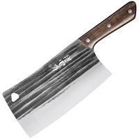 利皇菜刀刀具龙泉锻打刀切菜刀砍骨刀斩骨刀切片切肉刀斩切刀家用厨房 切片刀