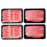 澳牛日记 和牛谷饲原切牛肉片 净重800g 澳洲雪花肥牛卷片牛肉火锅食材