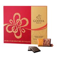 歌帝梵(GODIVA)巧克力片蛇年礼盒休闲零食喜糖物36片装 蛇年礼盒(36片)