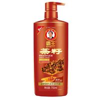 霸王（BAWANG）黑芝麻柔亮皂角去屑姜汁润养茶籽强韧去屑首乌养发人参养润洗发露 茶籽去屑洗发露750ml