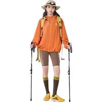 骆驼（CAMEL）【沐光C+】防晒衣25春夏UPF400+原纱男女同款凉感防晒服 9001  XL 氧化橙，男女同款