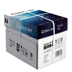 齐心 a4纸打印纸70g整箱复印纸 多功能A4纸双面打印不卡纸办公白纸 70g整箱5包共