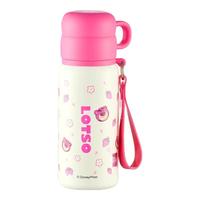童果草莓熊儿童保温杯3-6-12岁不锈钢宝宝男女水杯大容量吸管杯 【一盖三饮】迪士尼草莓熊 500ml