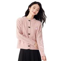  ccaabb春季针织上衣气质休闲保暖毛衣甜美女装