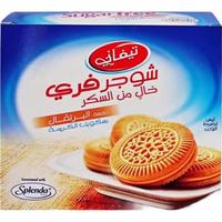 缇芙 无糖夹心饼干香橙味162g 迪拜饼干下午茶儿童糕点小吃零食