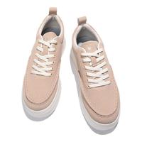 森马Semir男鞋春夏季时尚厚底增高运动鞋黑色外穿系带休闲鞋潮板鞋男 卡其 42