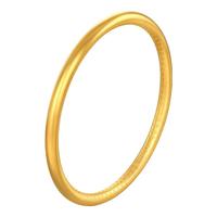 金至尊(3D-GOLD)黄金手镯古法传承999足金镯子婚嫁三金计价 54圈-14.96克多退少补(配饰品礼盒)