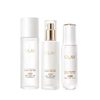 移动端、京东百亿补贴：OLAY 美白水乳液水光小白瓶面部精华液礼盒补水护肤品套装