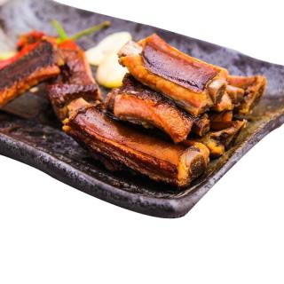 笆竹园 烟熏 腊排骨  袋装 500g