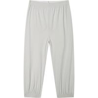 ibaby男女儿童裤子冰感裤夏季薄宝宝裤灯笼裤防蚊防晒休闲裤亲子 薄雾灰儿童款 100