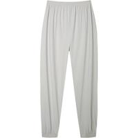 ibaby男女儿童裤子冰感裤夏季薄宝宝裤灯笼裤防蚊防晒休闲裤亲子 薄雾灰成人款 165