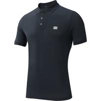 海澜之家（HLA）短袖POLO衫男25夏季运动三体联名系列短袖男 藏青Q9 2XL 185/100 165~180斤