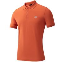 海澜之家(HLA)短袖POLO衫男25夏季运动三体联名系列短袖男 深橙Q8 2XL 185/100 165~180斤