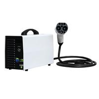 一拓直流随车充3KW九孔充电枪适用启辰大V蔚来ES6红旗eqm5新能源汽车快充口家用便携式9孔直流充电桩 7KW 便携式