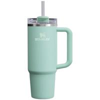 STANLEY巨无霸吸管杯水杯保温杯大容量办公车载不锈钢杯子887ML-海蓝 海蓝色 887ml 【Q3限量】