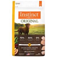百利 Instinct狗粮无谷鸡肉全犬粮大小型犬通用主粮22.5磅*2