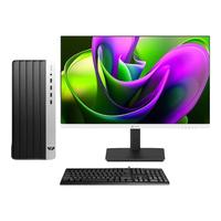 HP/惠普 酷睿13代i3-13100 台式电脑 27英寸2K大屏幕 WiFi 蓝牙 核芯显卡 i3-13100 512GB 8GB