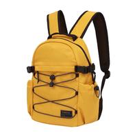 探路者登山包户外徒步通勤轻量书包耐磨透气防泼水12L双肩背包 姜黄 均码
