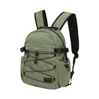 探路者登山包户外徒步通勤轻量书包耐磨透气防泼水12L双肩背包 松霜绿 均码