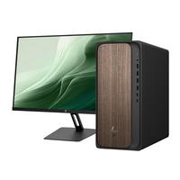 惠普HP 星Desk商务办公台式电脑主机 (U5 225 16G DDR5 1TB固态硬盘 注册五年上门)+23.8英寸显示器