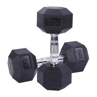 夫戎家用器材 六角哑铃单只2.5kg FR-1164