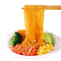 橙子快跑魔芋凉皮代即食魔芋面速食餐方便食品265g*4 魔芋凉皮麻酱味4袋