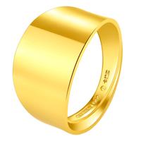 卡铂亚卡铂亚 黄金戒指男戒 999足金光面黄金戒指 男款 9.74克 面宽约1.5厘米 9.99克 面宽约1.5厘米