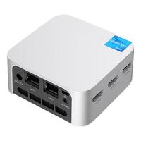 火影T8 plus miniPC 12代N150/双网口/软路由/台式mini电脑主机办公商用超静音家用高性能迷你主机 T8 PLUS/12代N100黑金版 迷你主机8G/256G