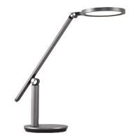 三雄极光全光谱台灯学习护眼近视防控儿童触控调光卧室宿舍书桌读写台灯 智灵 18W 全光谱 灰色