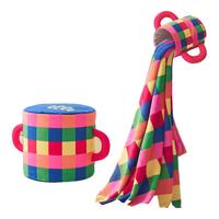 ELLE DECO潘多拉显眼包披肩小毛毯子套装沙发盖毯办公室午睡毯