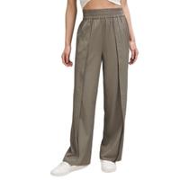 lululemon丨Front-Pleat 女士前侧压褶阔腿裤 LW5GT0A 卡其棕 XL