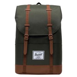 Herschel Supply Herschel加拿大 赫行 Retreat 大号双肩包 Eco 系列休闲旅行包背包10971 暮林绿/经典黑色