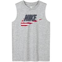 NIKE 耐克小童装男童背心短裤2件套夏季儿童无袖T恤短裤运动套装 110(5)