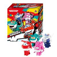 奥迪双钻(AULDEY)超级飞侠简易变形套装4只装乐迪小爱包警长大壮儿童玩具 简易变形4只装(中变形约11cm)