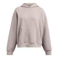 安德玛（UNDERARMOUR）Unstoppable自在系列女子弹力针织运动休闲卫衣1387884 脂鲤灰015 2XL